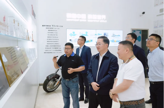 錢塘區區長沈燕俊帶隊調研！德帕姆產業配套項目取得新進展！